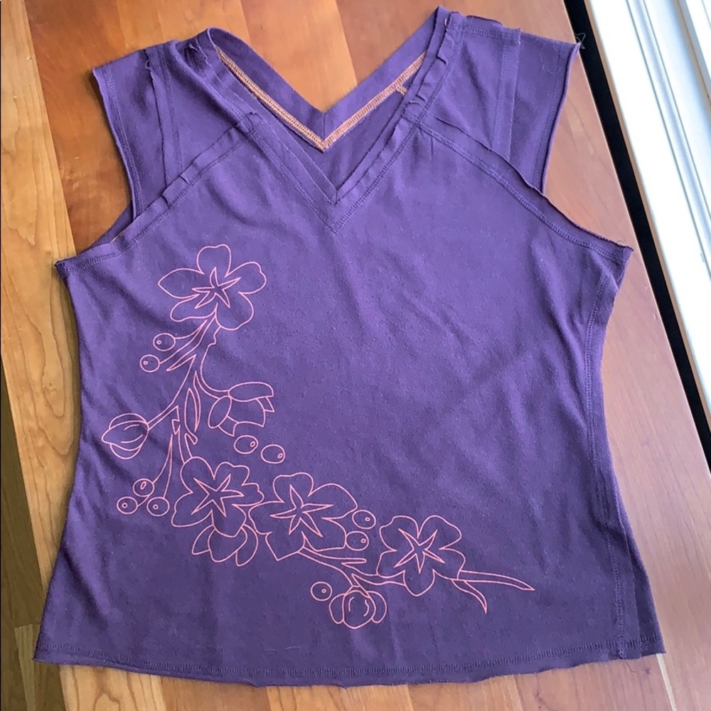 Sleeveless top purchased at REI